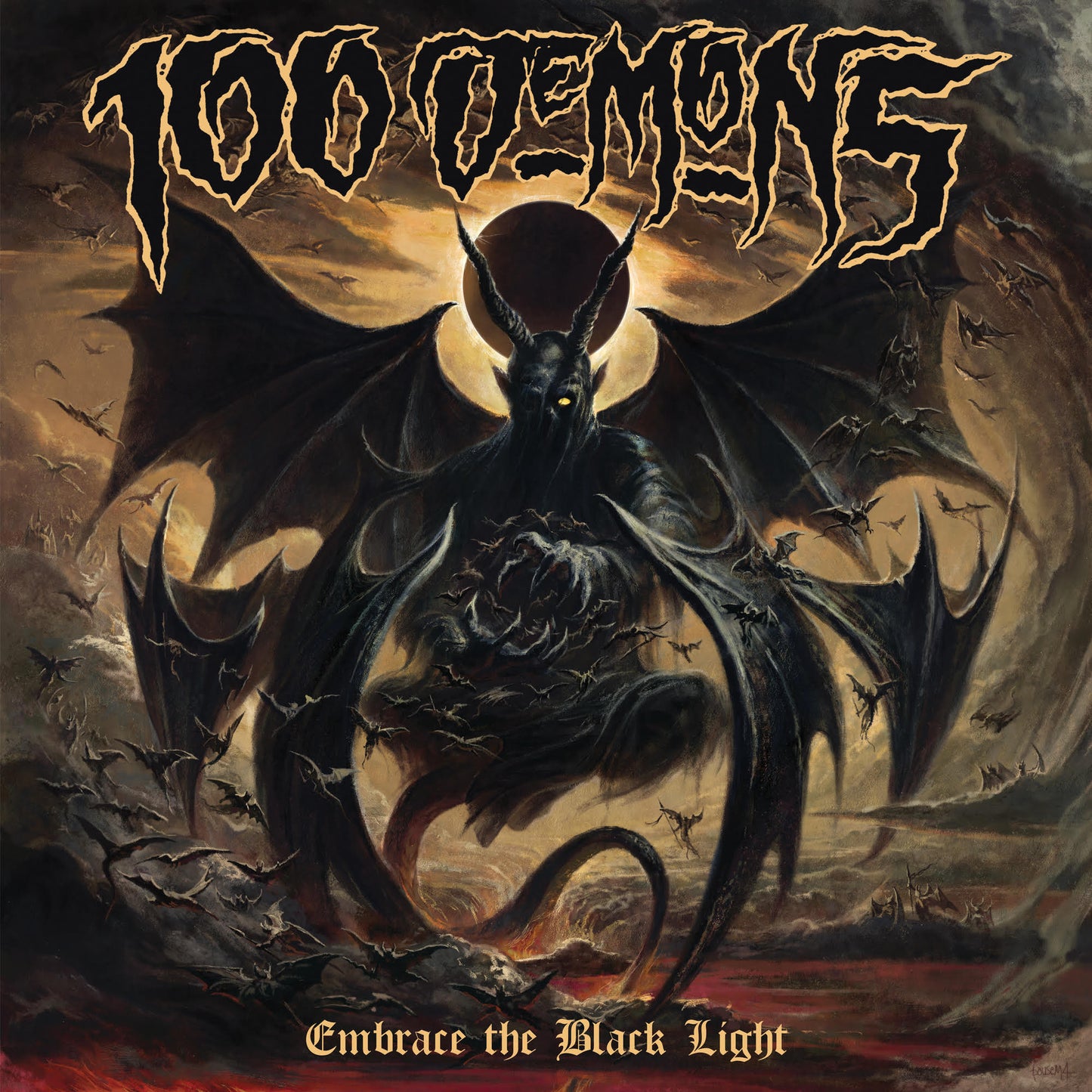 100 Demons - Embrace The Black Light |-