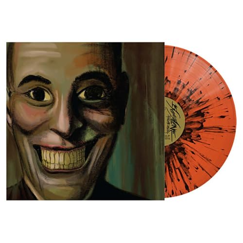 156/Silence - People Watching (Orange Black Splatter) |-