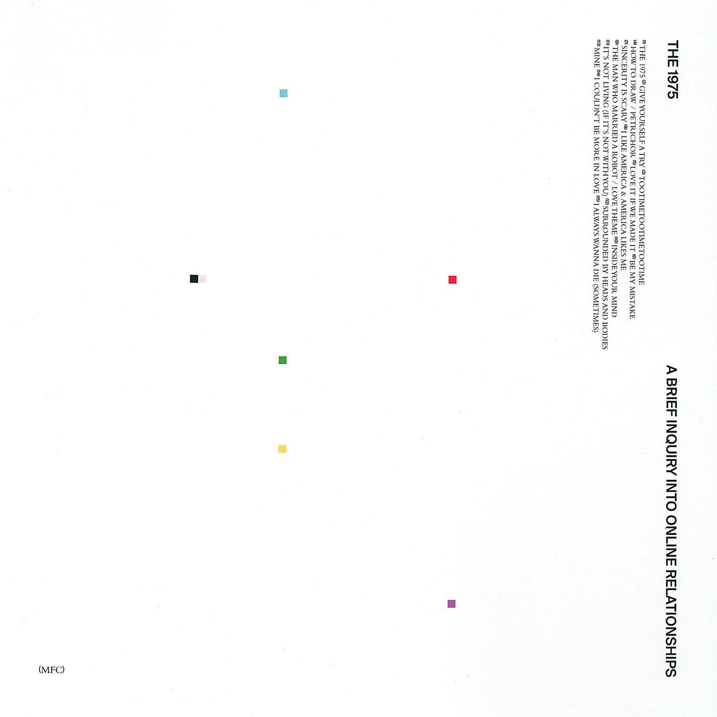 1975 - A Brief Inquiry Into Online Relationships (2xLP) | Mint (M) Mint (M)-