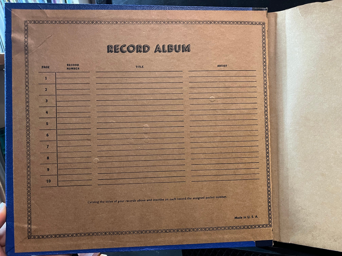 Va - 10 PAGE BOOK 78RPM 10" RECORDS | Very Good Plus (VG+)--