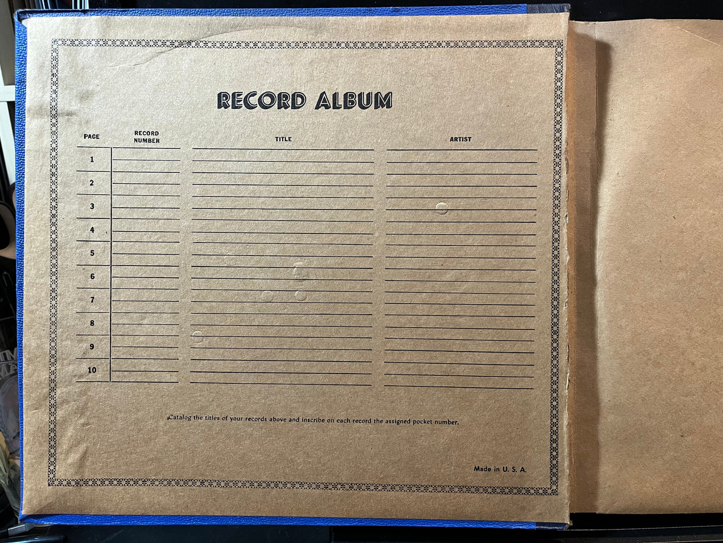 Va - 10 PAGE BOOK 78RPM 10" RECORDS | Excellent (EX)--