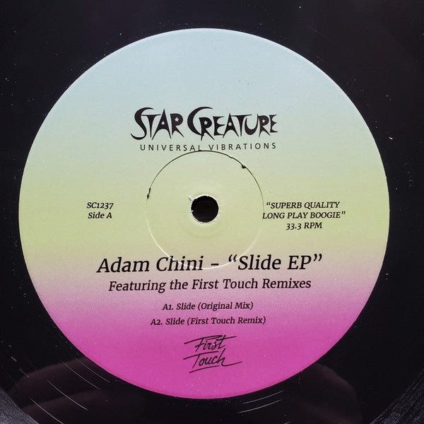 Adam Chini - Slide EP (The First Touch Remixes) | Mint (M) Generic-