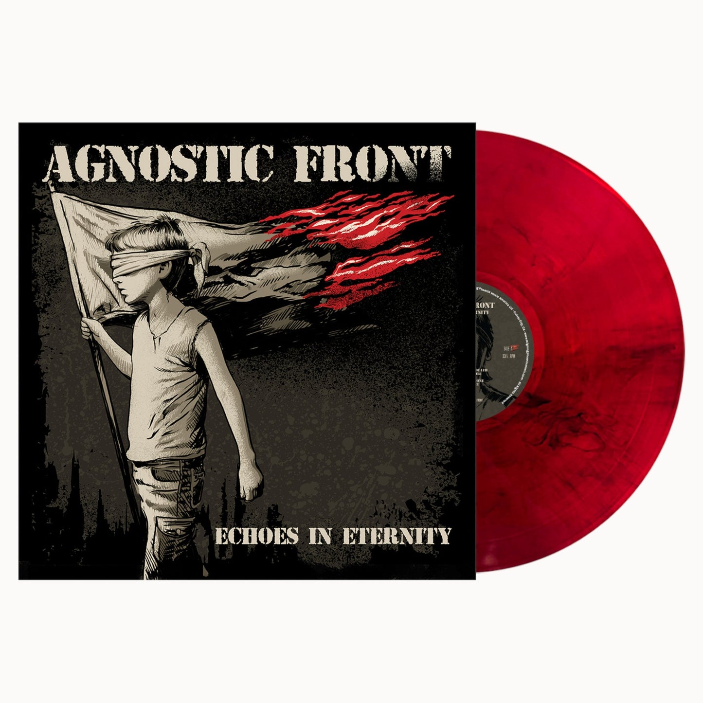 Agnostic Front - Echoes Of Eternity 12" (Blood Moon Red VINYL) | Mint (M) Mint (M)-