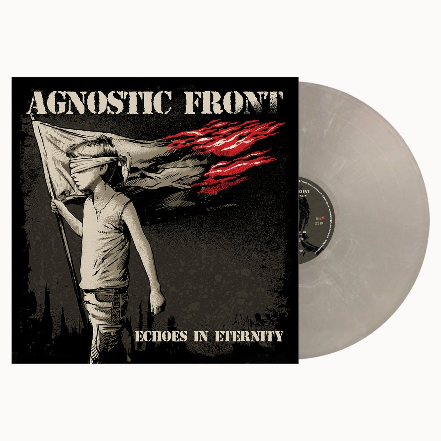 Agnostic Front - Echoes Of Eternity 12" (Indie Exclusive Silver Streak VINYL) | Mint (M) Mint (M)-