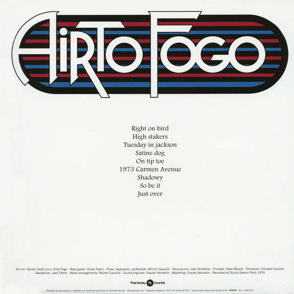 Airto Fogo | Mint (M) Mint (M)-