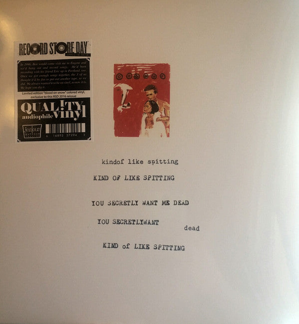 Kind Of Like Spitting - You Secretly Want Me Dead *REISSUE* | Mint (M) Mint (M)-