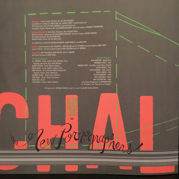 The New Pornographers - Challengers (180g VINYL) | Mint (M) Mint (M)-