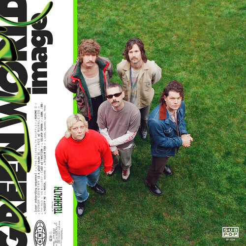 Telehealth - Green World Image (CRYSTAL CLEAR VINYL) | Mint (M) Mint (M)-