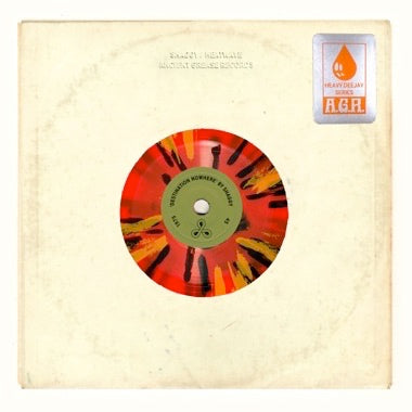 Shaggy / Heatwave - Destination Nowhere / 9-9-9 - 'Heavy DJ' Split 7" Series (SPLATTER 7" VINYL) | Mint (M) Mint (M)-