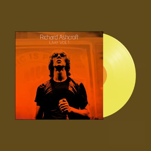 Richard Ashcroft - (PRESALE 7/31/26) Richard Ashcroft Live Vol 1 (YELLOW 2xVINYL) | Mint (M) Mint (M)-