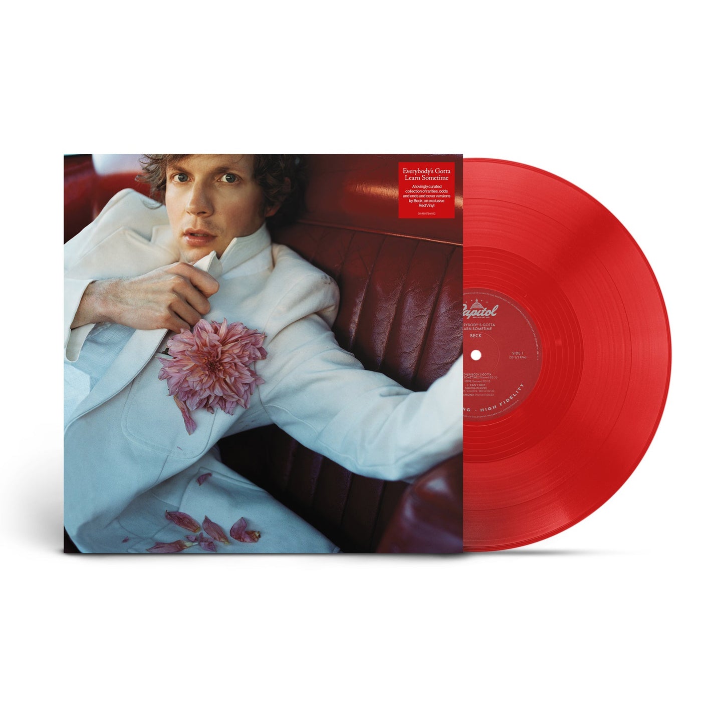 BECK - EVERYBODY’S GOTTA LEARN SOMETIME (RED VINYL) | Mint (M) Mint (M)-