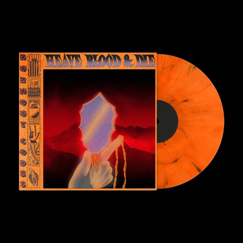 Heave Blood & Die - (PRESALE 6/19/26) Burnout Codes (CLEAR MARBLE ORANGE VINYL) | Mint (M) Mint (M)-
