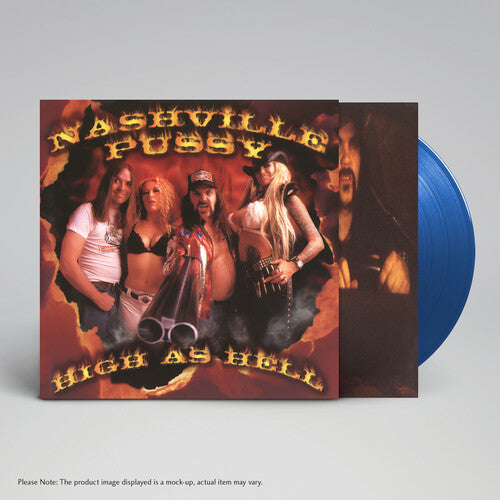 Nashville Pussy - High As Hell (BLUE VINYL) | Mint (M) Mint (M)-
