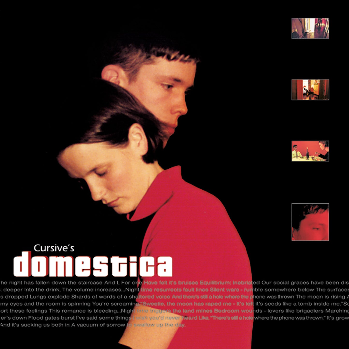 Cursive - Cursive's Domestica (Transparent Red Vinyl) |-