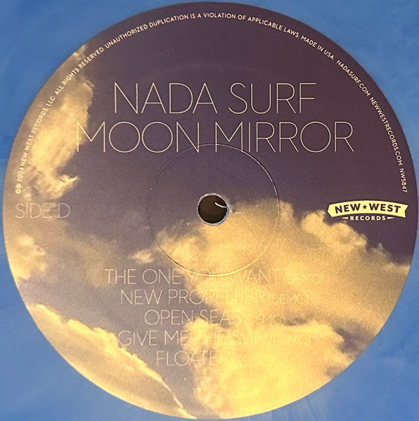 Nada Surf - Moon Mirror (GALAXY SPLATTER VINYL / DELUXE EDITION) | Mint (M) Mint (M)-