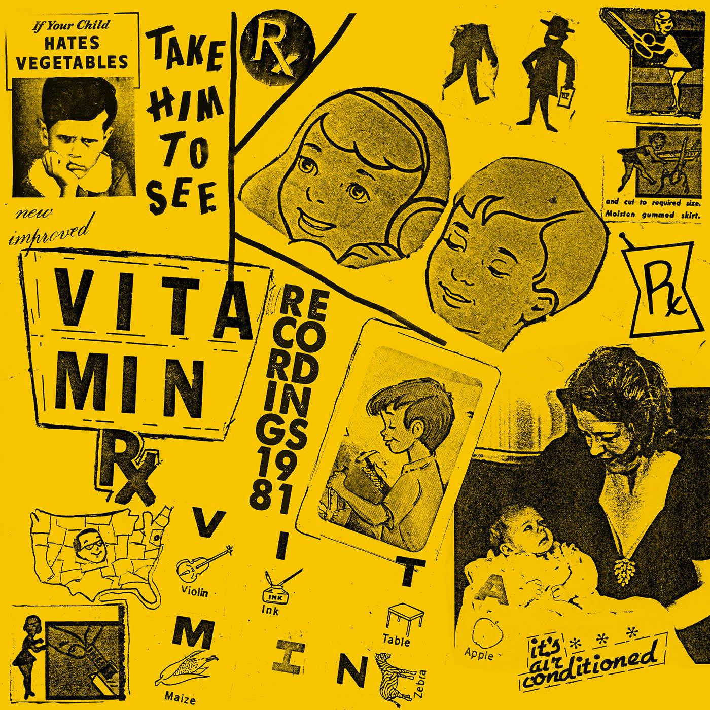 Vitamin - Recordings 1981 (WHITE VINYL) (Vinyl) | Mint (M) Mint (M)-