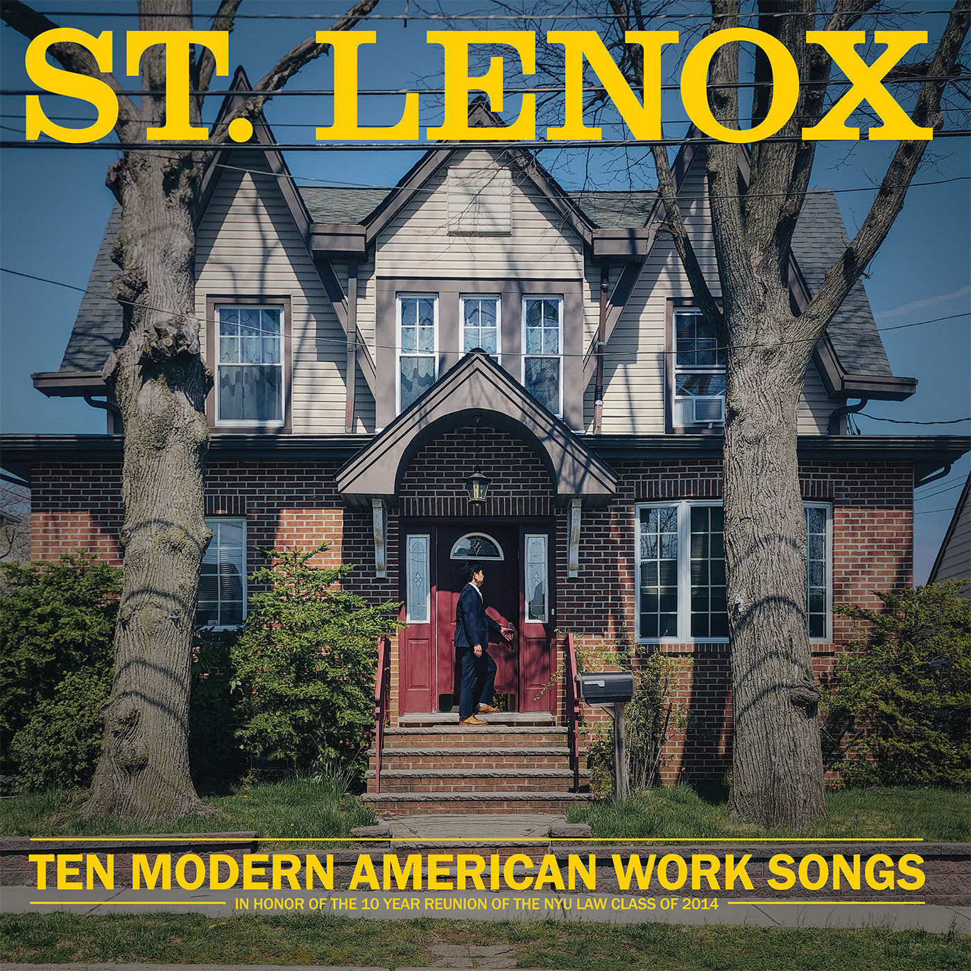 St. Lenox - Ten Modern American Work Songs (COKE BOTTLE CLEAR VINYL) |-