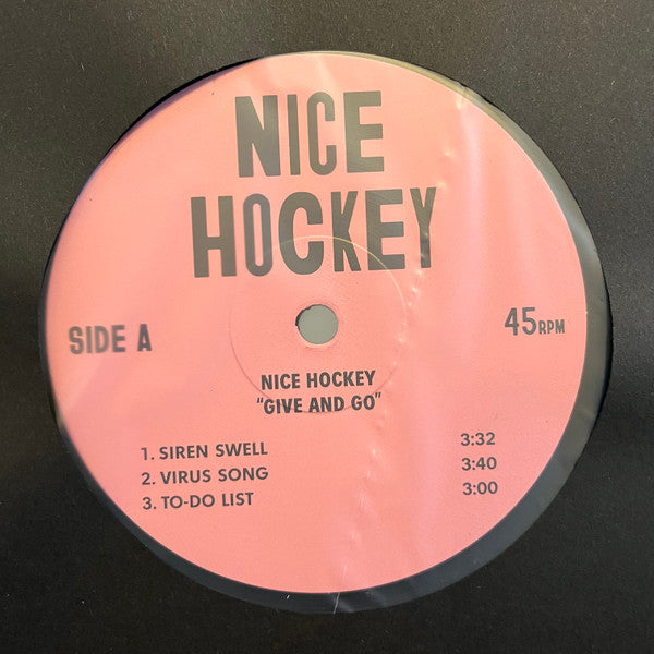 Nice Hockey - Give And Go (VINYL) | Mint (M) Mint (M)-