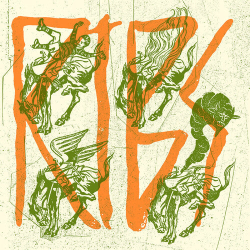 RIBS - (PRESALE 8/21/26) COLD RIBS (FULL COLOR STRIKING ARTWORK DOUBLESIDED LYRICS VINYL LP THREE LOBED LP-TLR-167 2026) | NEW Mint (M) Mint (M)-
