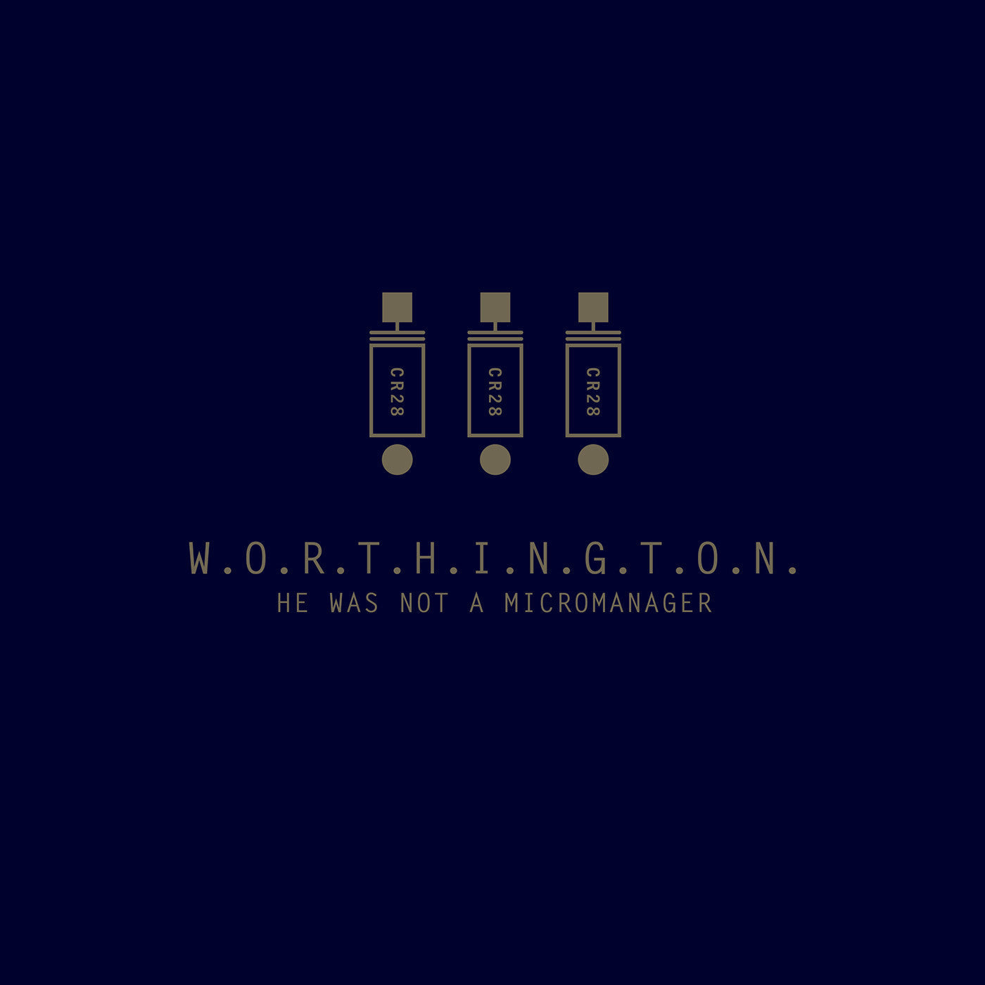 Worthington - He Was Not a Micromanager (OPAQUE SILVER VINYL) |-