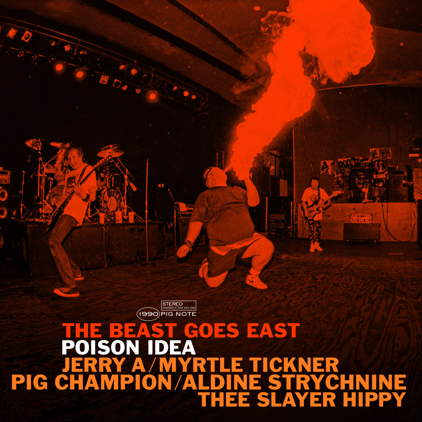 Poison Idea - The Beast Goes East (CD) |-