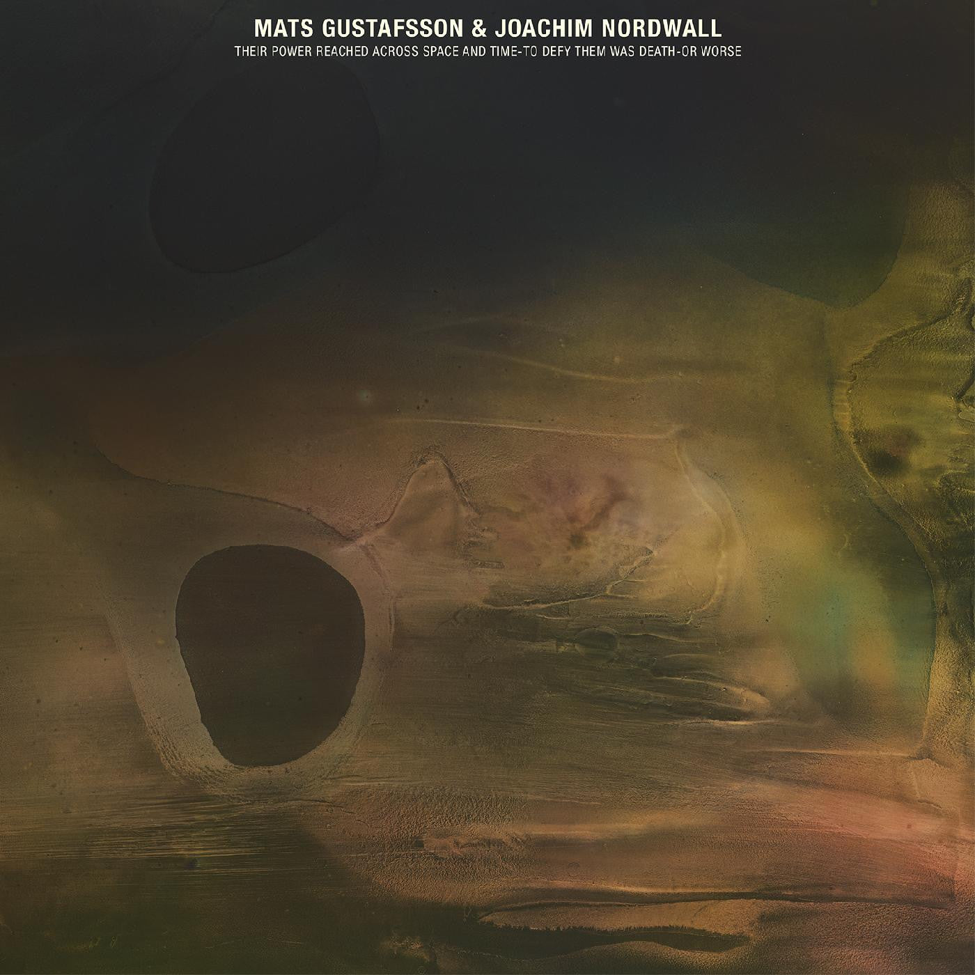 Mats and Joachim Nordwall Gustafsson - THEIR POWER REACHED ACROSS SPACE AND TIME ... (IEX INTERDIMENSIONAL JADE VINYL) |-