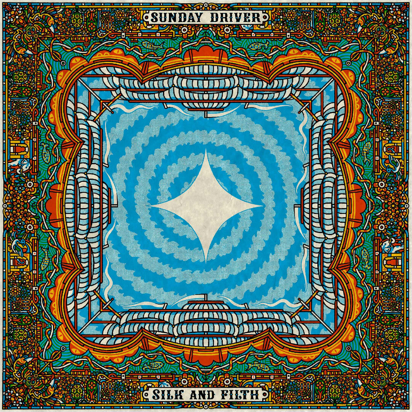 Sunday Driver - Silk and Filth (INDIE EXCLUSIVE, ORANGE VINYL) |-