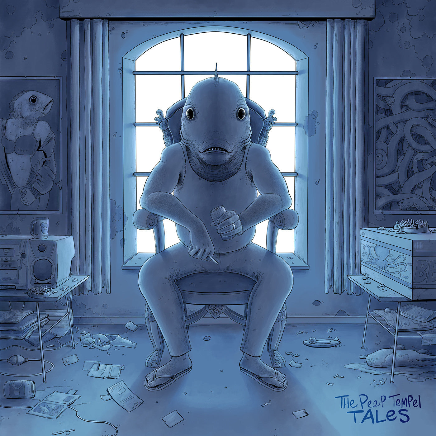 Peep Tempel, The - Tales (2024 REISSUE) (NEON PINK VINYL) (Vinyl) |-