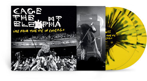 Cage The Elephant - Live From The Vic In Chicago (BF 2025 RSD Exclusive, Limited Edition, Colored Vinyl, Yellow, Black) |-