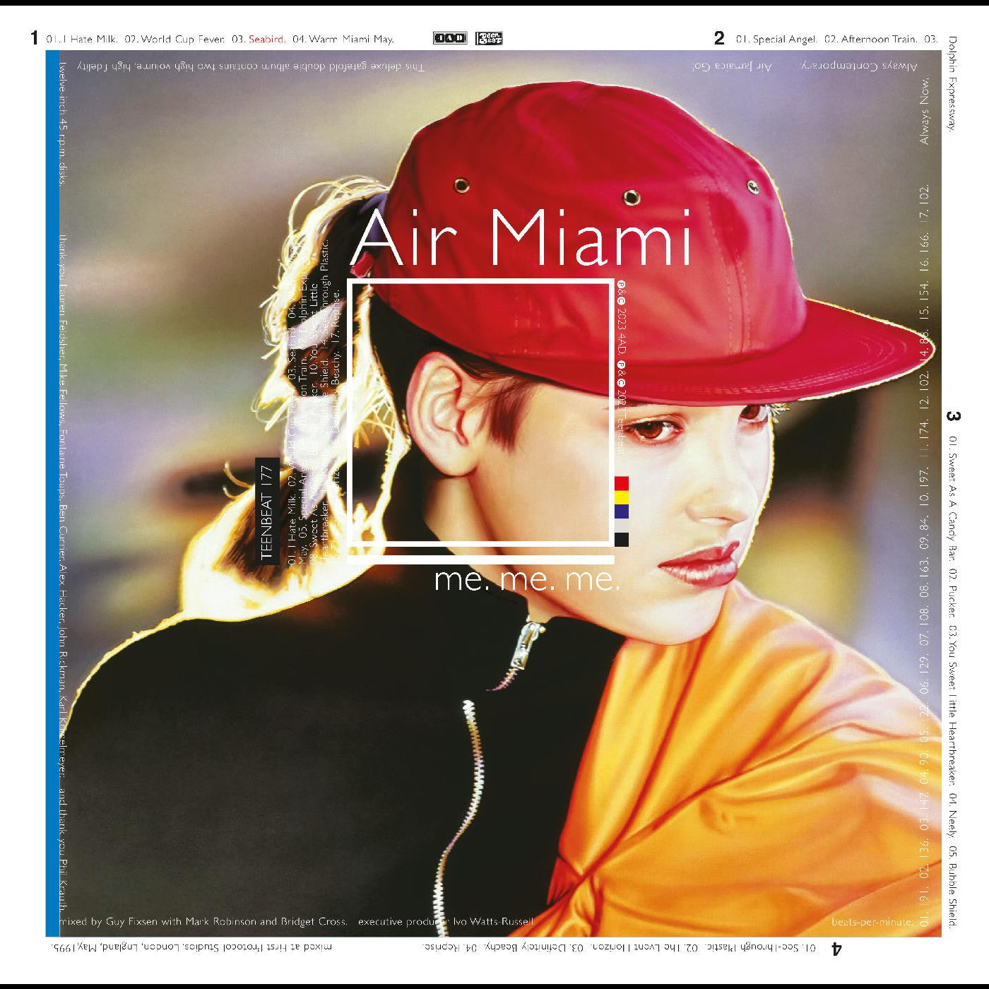 Air Miami - Me. Me. Me. (DELUXE EDITION, ORANGE & BLUE VINYL) |-