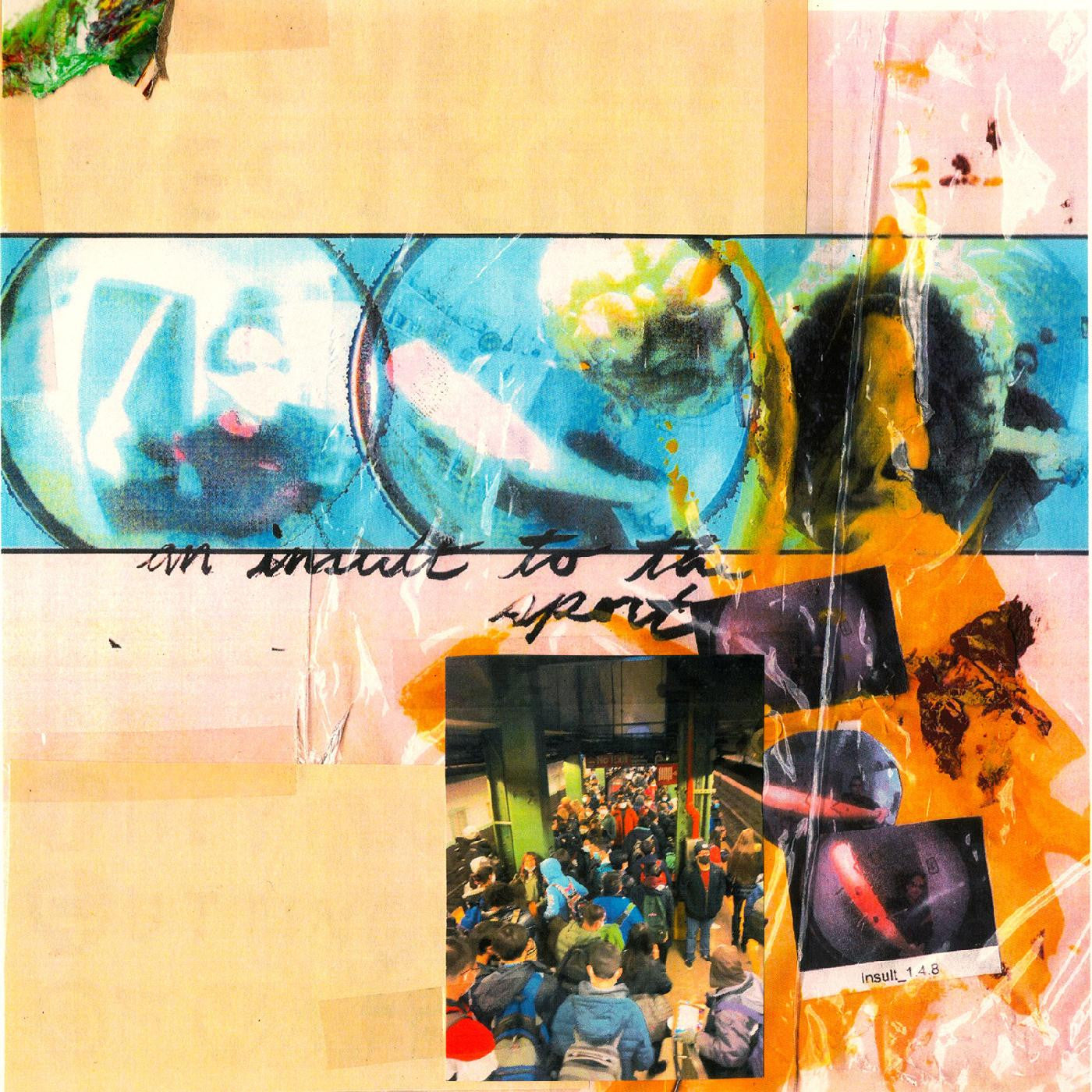 They are Gutting a Body of Water & A Country Weste - An Insult To The Sport (BLUE-IN-PURPLE VINYL) |-