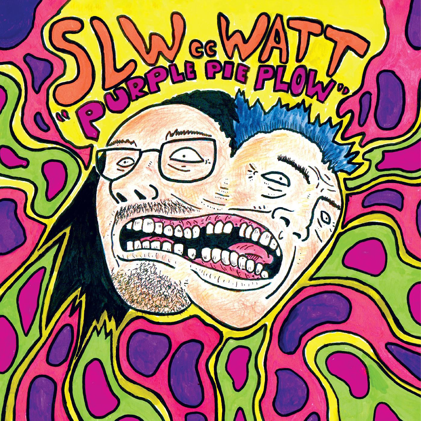 SLW cc Watt - Purple Pie Plow (LIME GREEN VINYL) |-