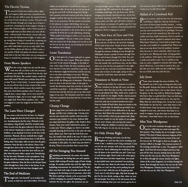 The New Pornographers - Electric Version | Mint (M) Mint (M)-