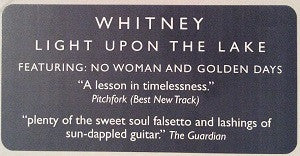 Whitney (8) - Light Upon The Lake | Mint (M) Mint (M)-