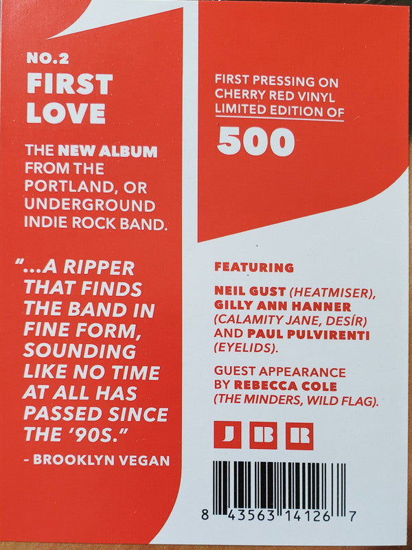 No. 2 - First Love (TRANSLUCENT RED VINYL)*DISCOUNTED* | Mint (M) Mint (M)-