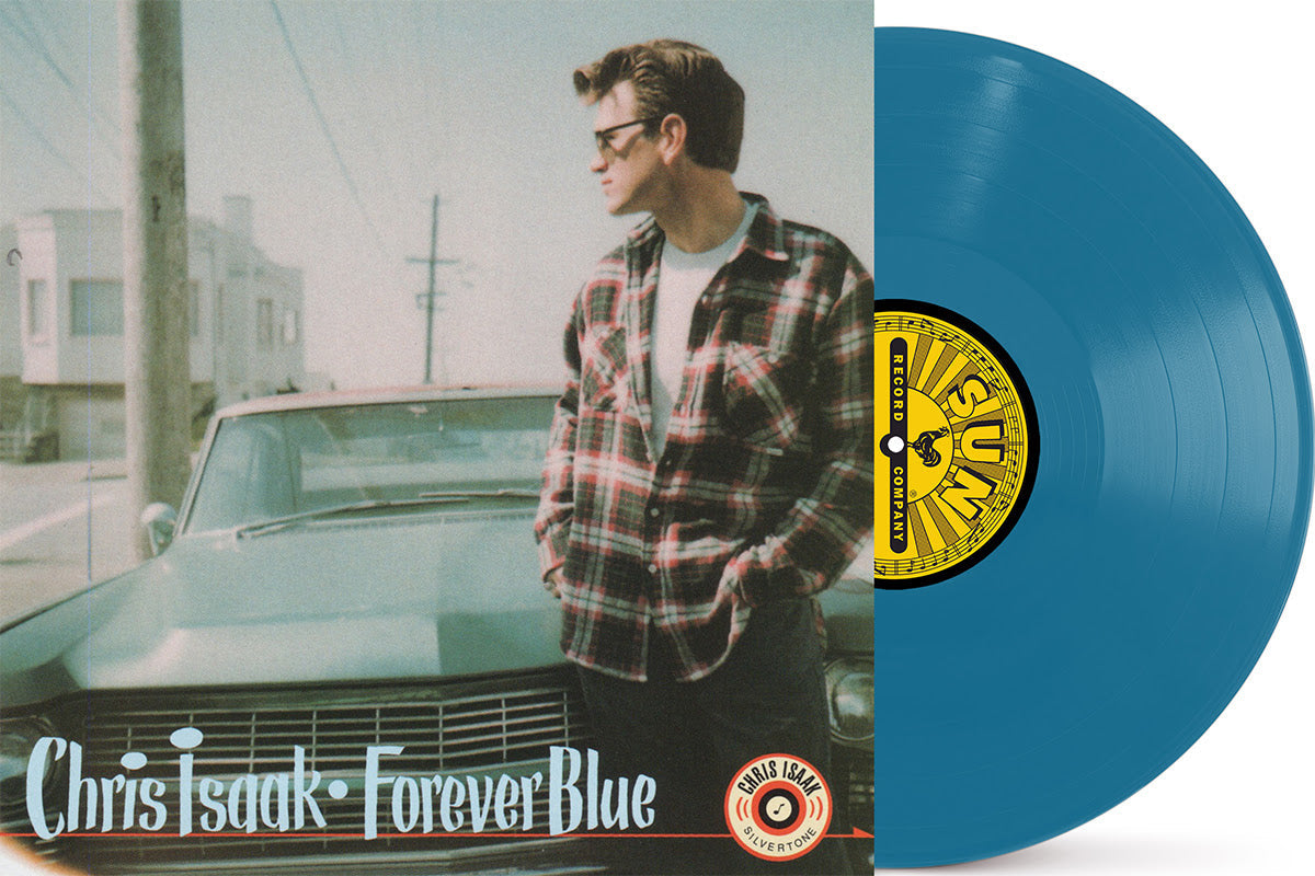 Chris Isaak - Forever Blue (IEX Aqua Blue Vinyl)*DISCOUNTED* |-