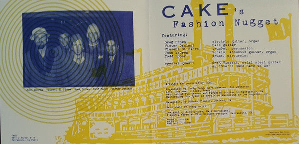 Cake - Fashion Nugget (CD) | Near Mint (NM) Near Mint (NM)-