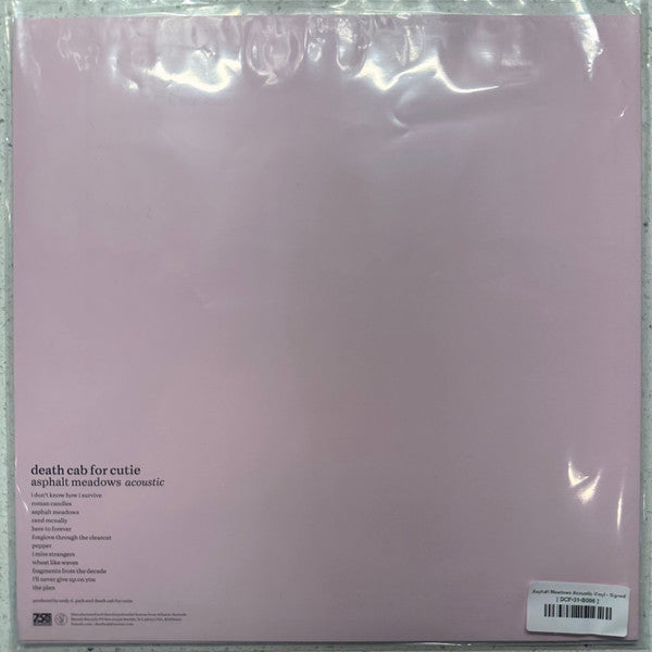 Death Cab For Cutie - Asphalt Meadows (Acoustic) | Mint (M) Mint (M)-
