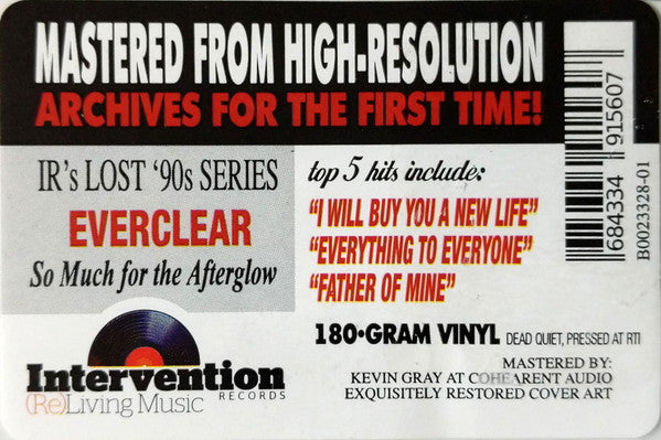 Everclear - So Much For The Afterglow | Mint (M) Mint (M)-