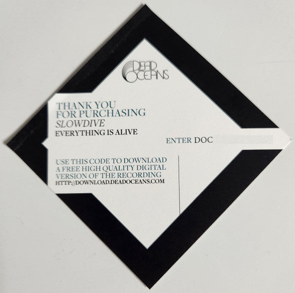 Slowdive - Everything Is Alive | Mint (M) Mint (M)-
