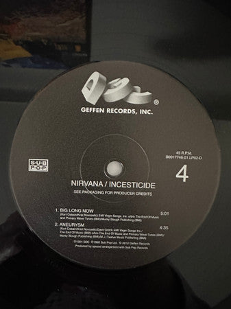 Nirvana - Incesticide | Mint (M) Mint (M)-