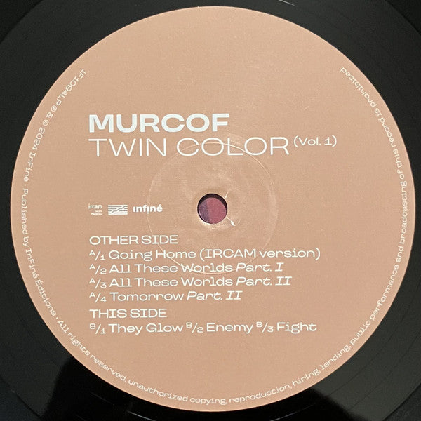 Murcof - Twin Color (Vol.1)(VINYL) | Mint (M) Mint (M)-