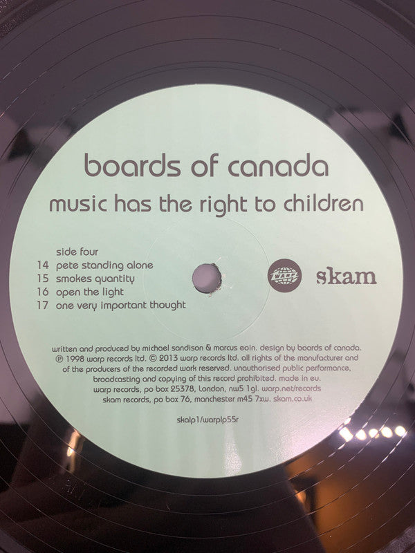 Boards Of Canada - Music Has The Right To Children (2xVINYL) |-