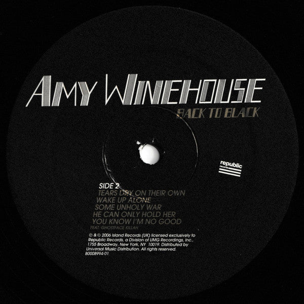 Amy Winehouse - Back To Black | Mint (M) Mint (M)-