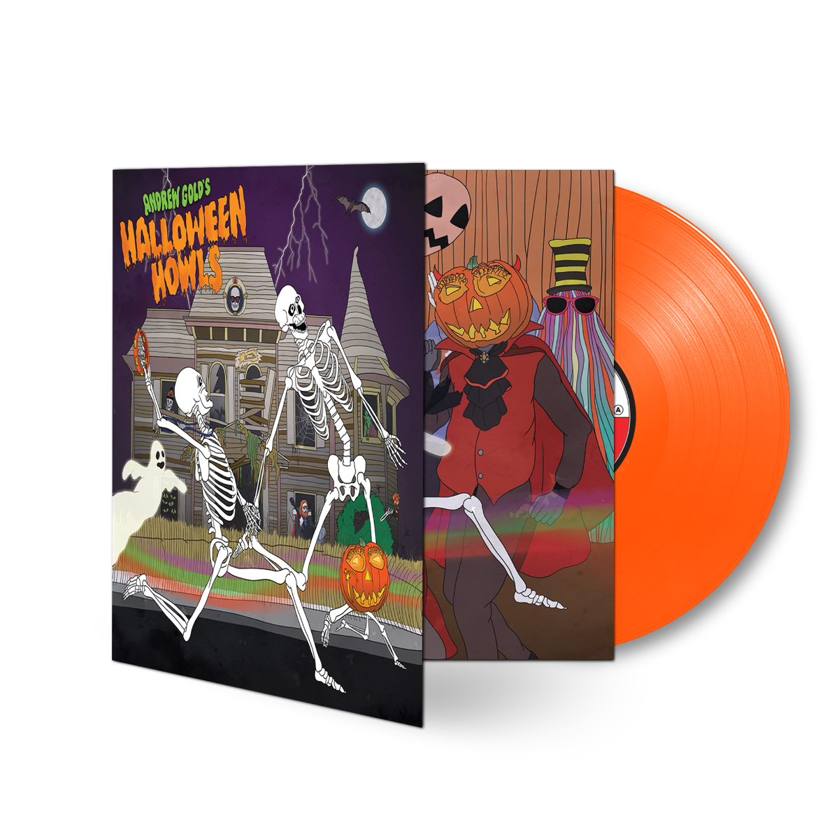 Andrew Gold - Halloween Howls: Fun & Scary Music (Ltd Orange Vinyl) | Mint (M) Mint (M)-