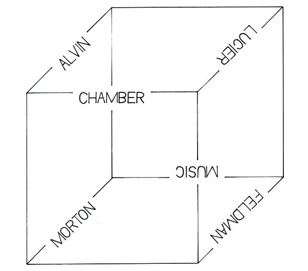 ANTHONY BURR AND CHARLES CURTIS - Chamber Music: Alvin Lucier & Morton Feldman |-