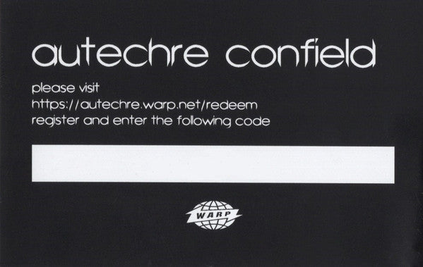 Autechre - Confield (2xVINYL) | Mint (M) Mint (M)-
