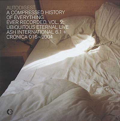 AUTODIGEST - A Compressed History of Everything Ever Recorded, Vol. 2: |-
