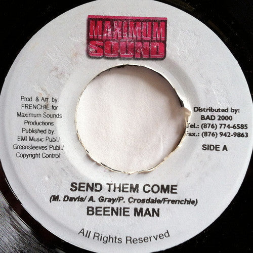 Beenie Man - Send Them Come | Near Mint (NM) Near Mint (NM)-
