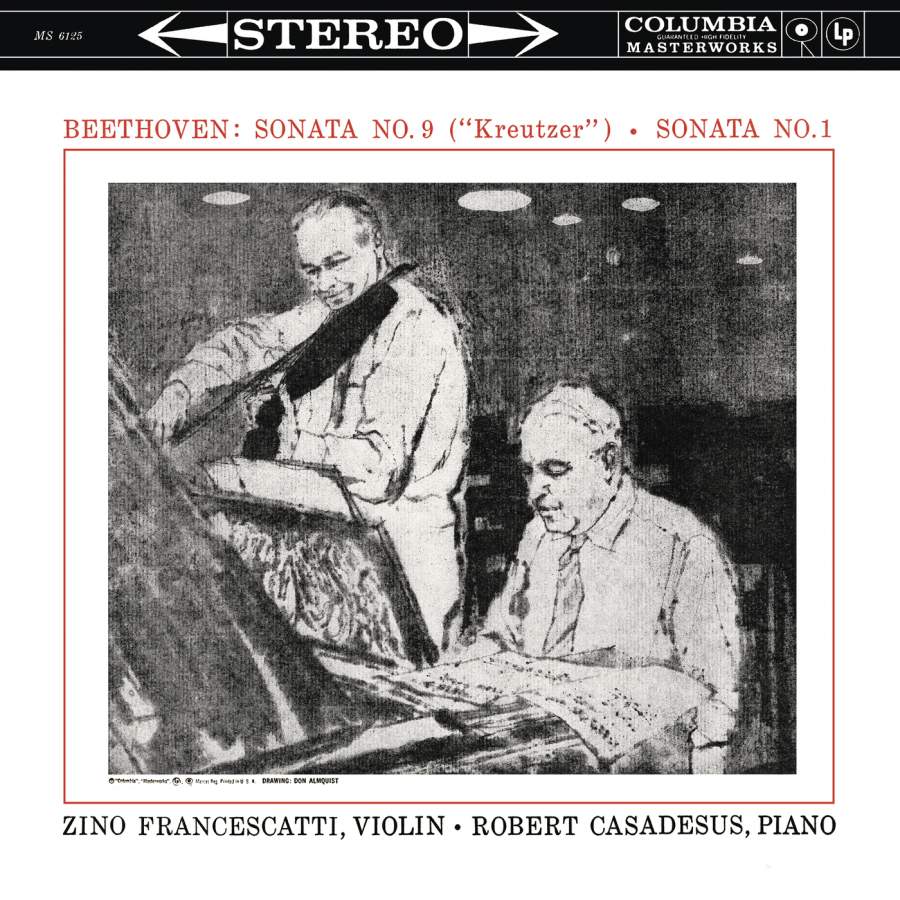 Beethoven, Zino Francescatti, Robert Casadesus - Sonata No. 9 ("Kreutzer") · Sonata No. 1 |-